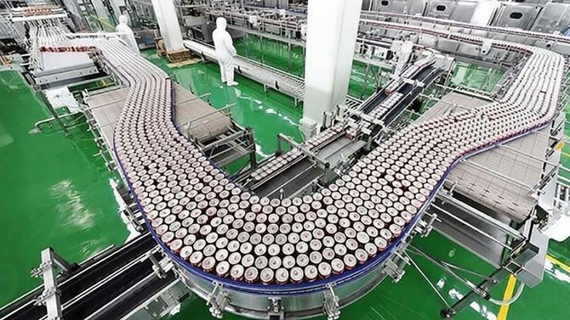 灌裝車間選用食品級水性聚氨酯砂漿地坪漆