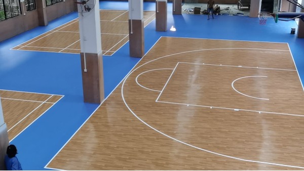 從化太平黨群服務中心選用地衛士塑膠運動地板