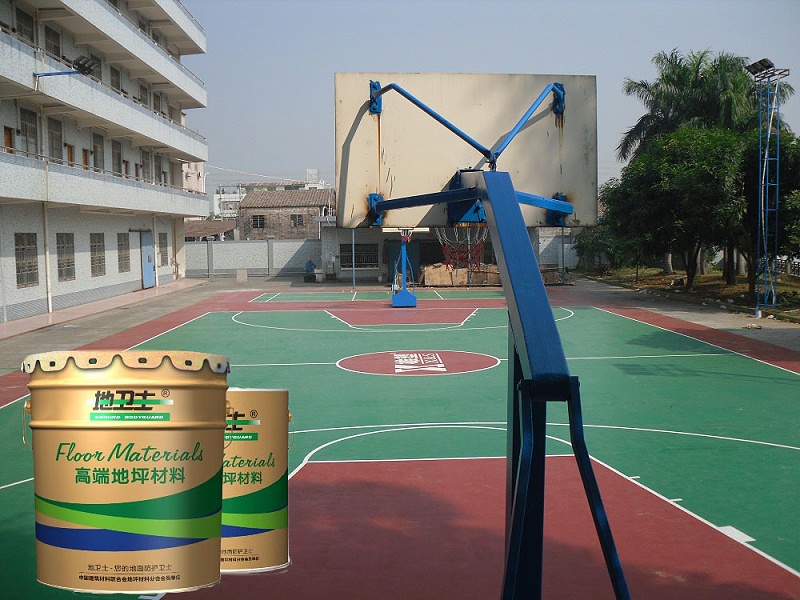 戶外水性籃球場地坪漆 戶外水性籃球場地坪漆
