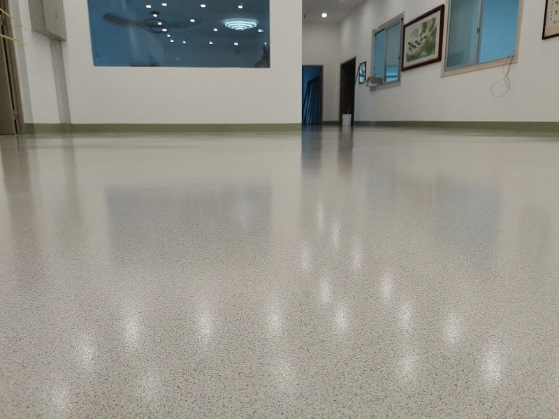 環(huán)氧彩砂自流平地坪 環(huán)氧彩砂自流平地坪