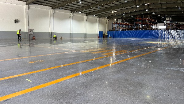 【案例分享】知名外資企業五金壓鑄車間攜手地衛士地坪，打造卓越5S車間地面標桿