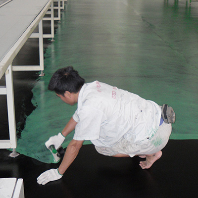 防靜電色漆層施工 防靜電色漆層施工