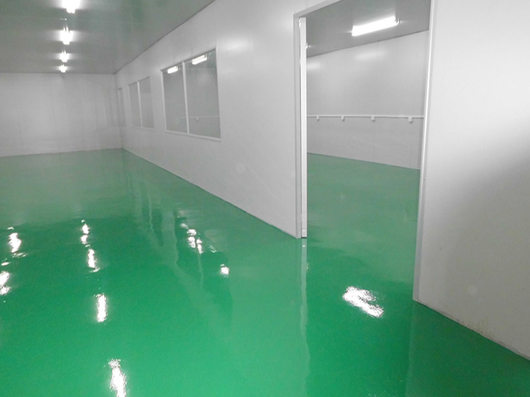 廠房環氧地坪漆破損，如何進行翻新施工