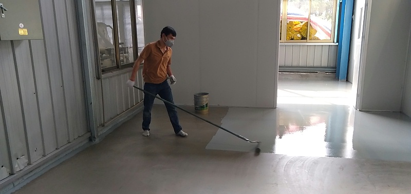 “地衛士”環氧地坪漆施工 “地衛士”環氧地坪漆施工