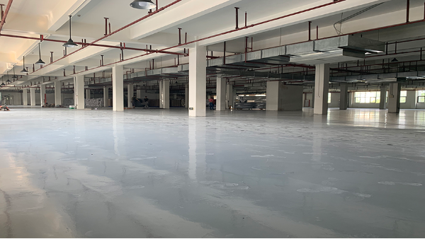 廣州市合元包裝科技有限公司選用地衛(wèi)士耐磨環(huán)氧地坪漆工程