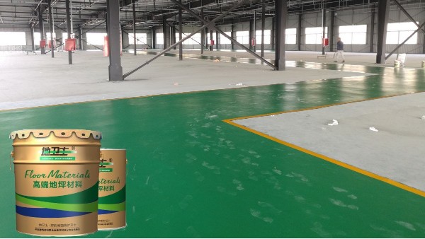 河南大自然室鑫家具有限公司選用地衛士環氧地坪漆工程