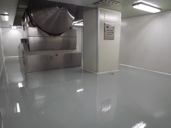 符合GMP標準的自流平環(huán)氧地坪漆