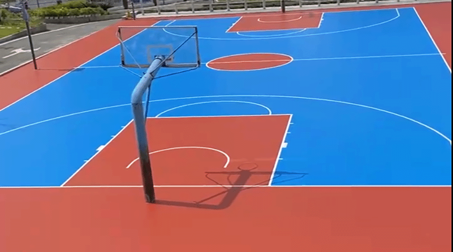 暑假煥新運動場，給師生安全活力新學期！ 環保地坪漆讓校園煥然一新