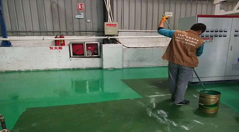 車間地坪漆施工