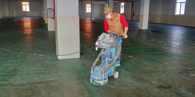 “地衛(wèi)士”環(huán)氧地坪漆施工
