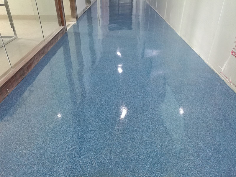 地衛士環氧彩砂自流平地坪漆辦公室完工效果圖 地衛士環氧彩砂自流平地坪漆辦公室完工效果圖