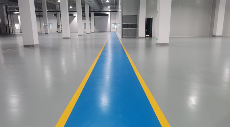 “金三江(肇慶)硅材料公司”車間選用“地衛士”聚氨酯超耐磨地坪漆及完工展示圖 “金三江(肇慶)硅材料公司”車間選用“地衛士”聚氨酯超耐磨地坪漆及完工展示圖