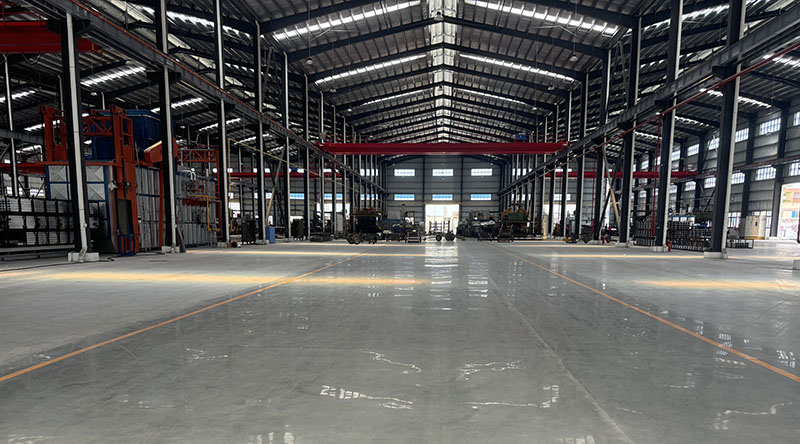 鋁材車間“地衛士”混凝土密封固化劑完工圖 鋁材車間“地衛士”混凝土密封固化劑完工圖