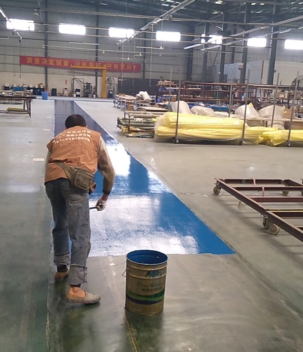 “地衛士”環氧地坪漆施工