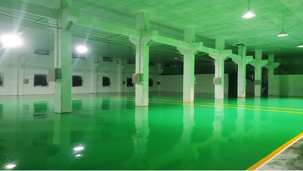 佛山市豪鴻裝飾工程有限公司選用地衛士環氧地坪工程